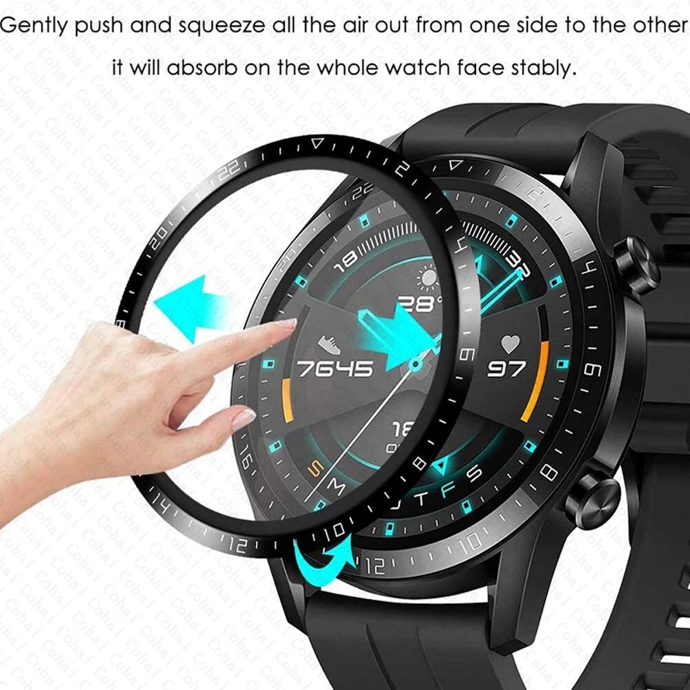 Tempered Glass For Huawei Watc - Titan Smartwatch Accessories review and price