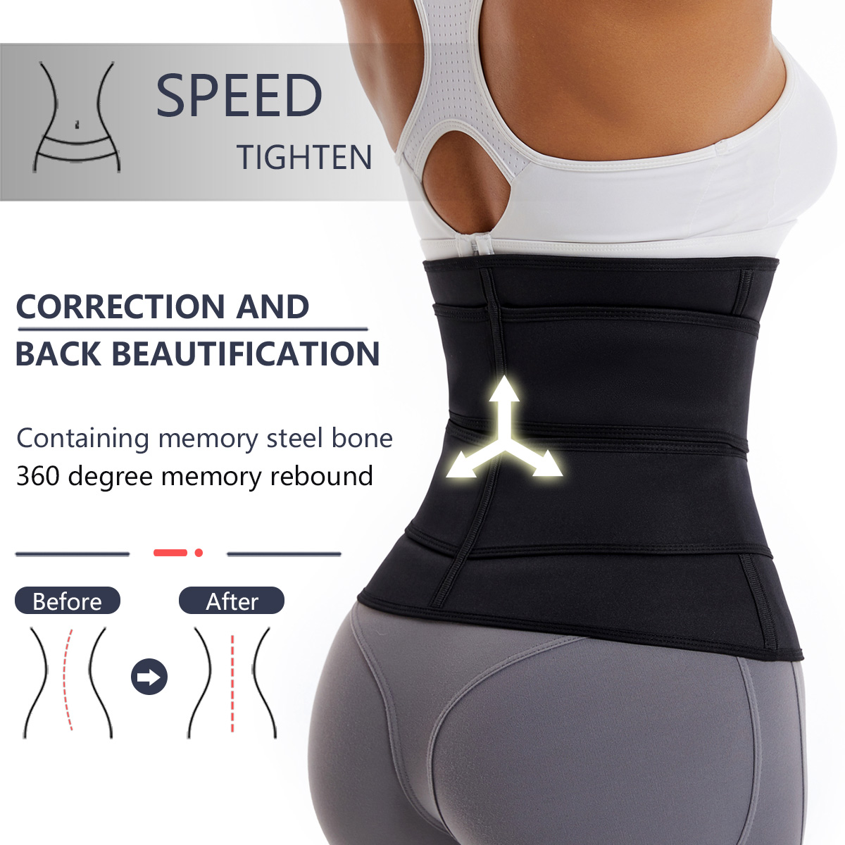 Women Waist Trainer Belt Doubl - Rugged Sport Strap review and price