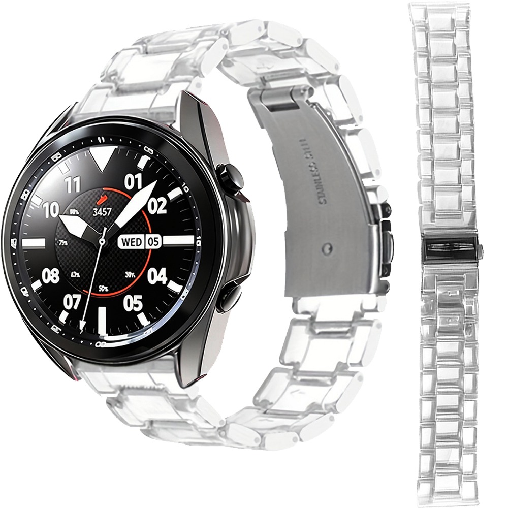 Clear Resin Three-Link Band wi - Titan Smartwatch Accessories review and price