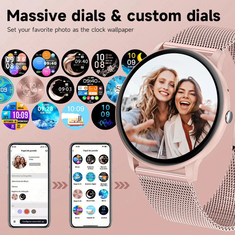 LIGE Bluetooth Call Smart Watc - Smartwatch Custom review and price