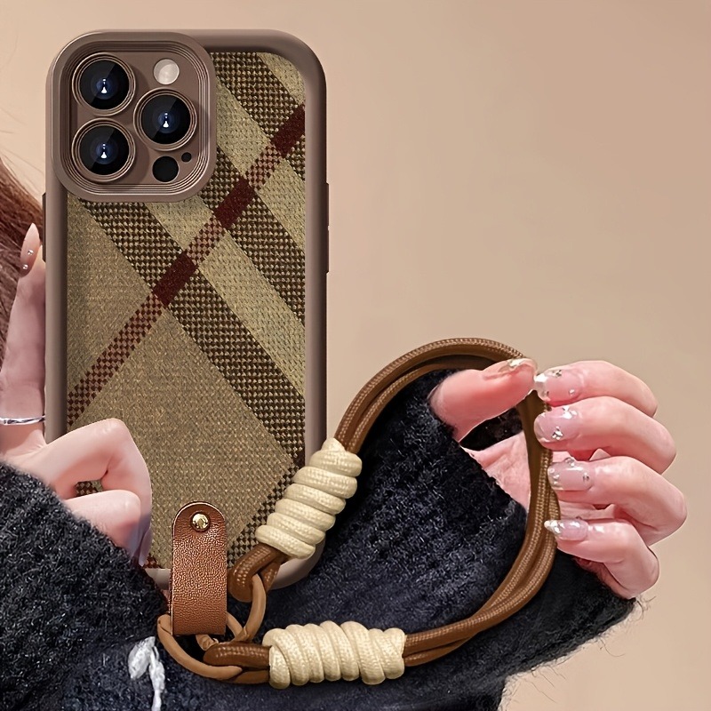 Brown Stripes Lanyard Strap Ro - Samsung Galaxy S24 review and price