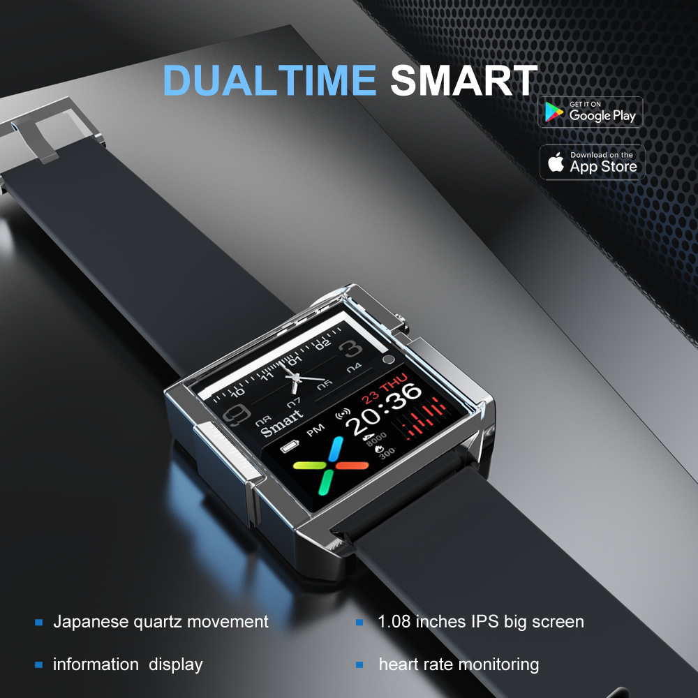 T9 Hybrid Smartwatch Heart Rat - Smartwatch Custom review and price