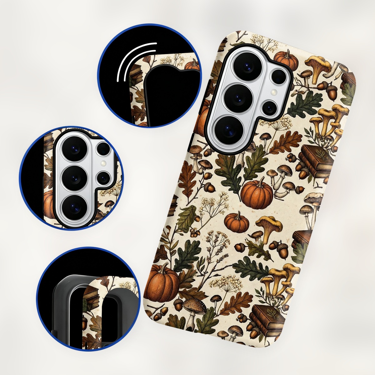 Autumn Mushroom Pumpkin Patter - Samsung Galaxy S24 review and price